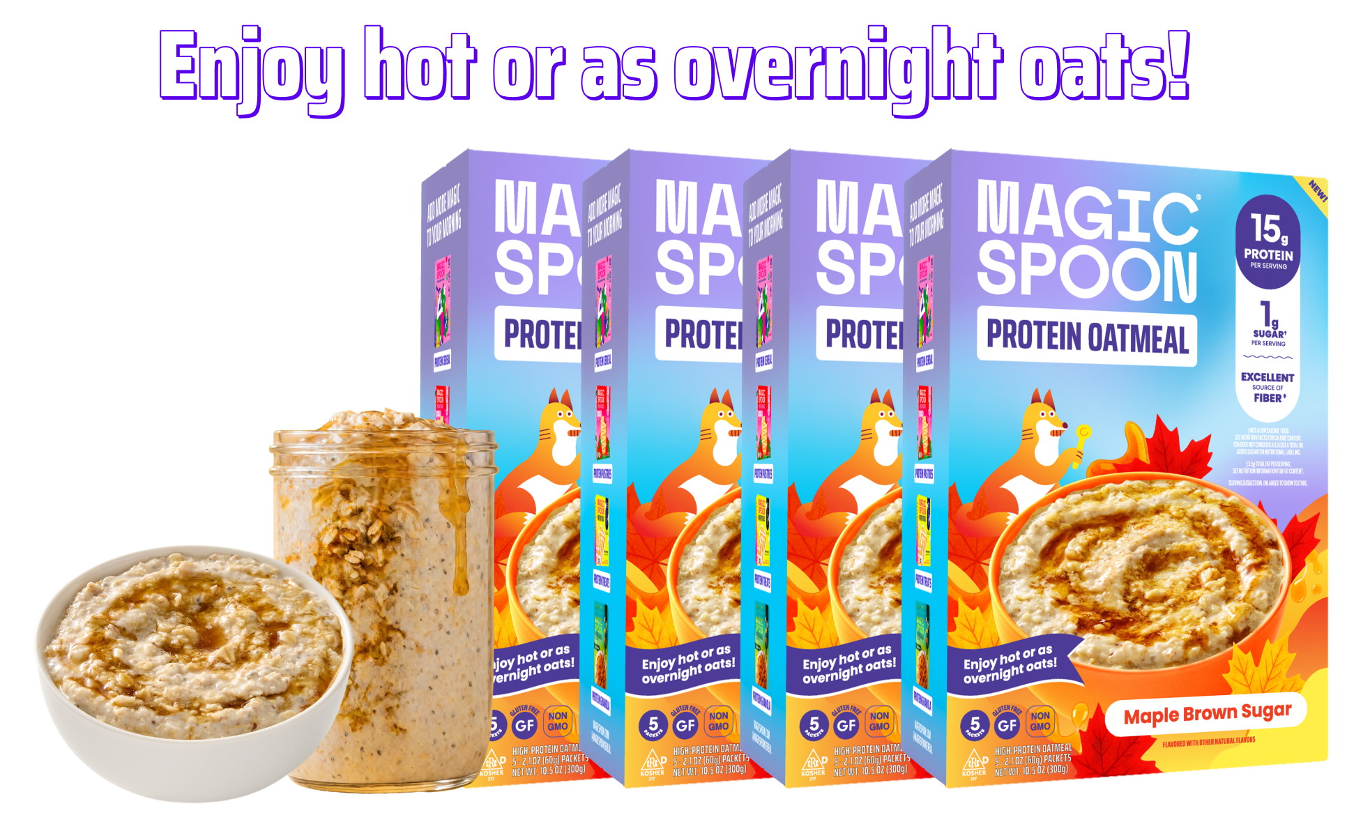 Maple Brown Sugar - 20 Oatmeal Packets (4 Boxes)