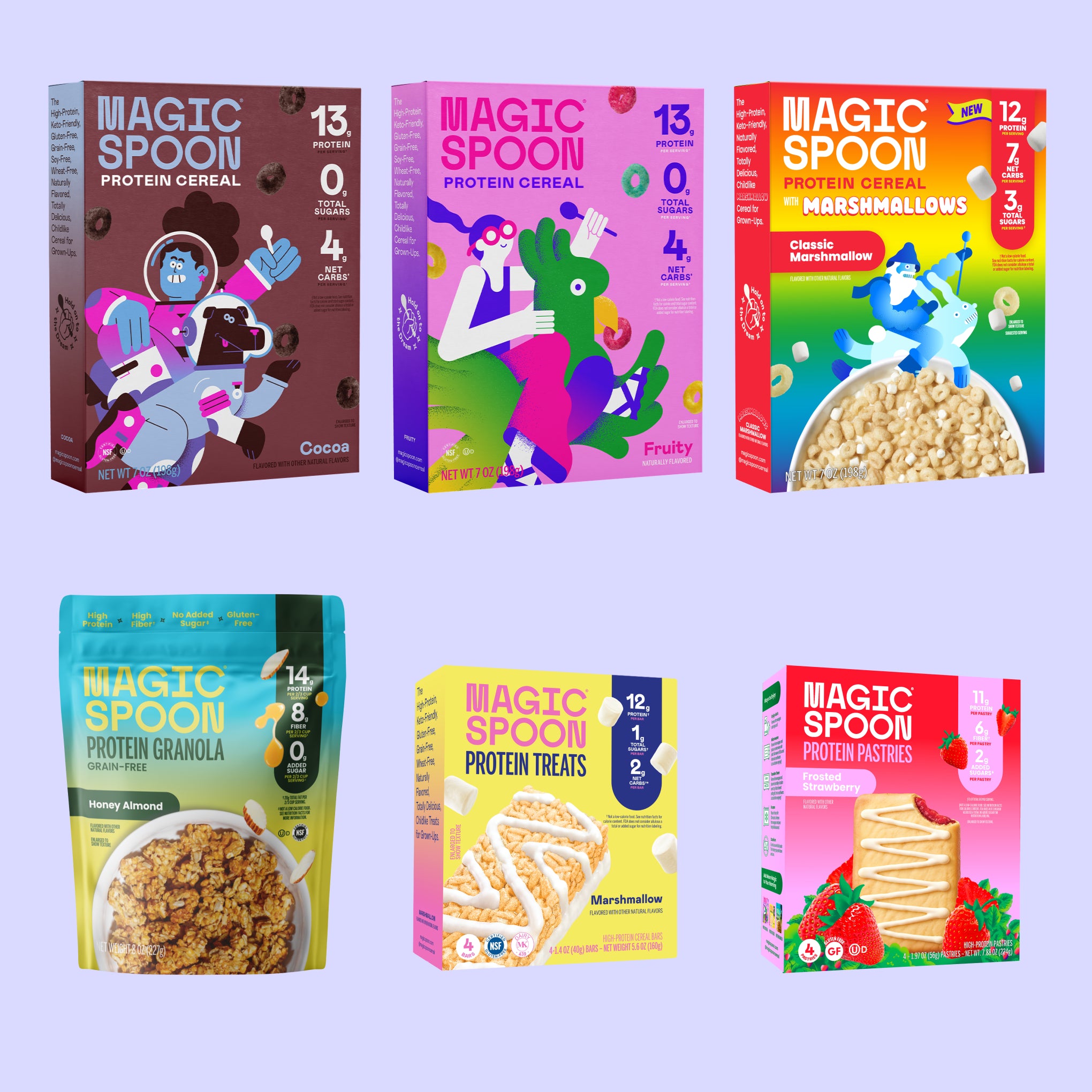 All-Star Mix - 3 boxes of Cereal, 1 box of Treats, 1 bag of Granola, 1 box of - View 4