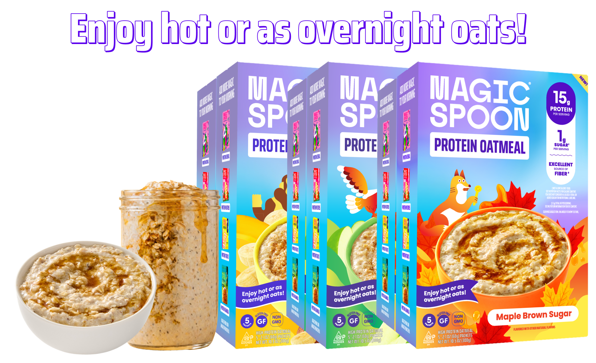 Oatmeal Variety 6 - 1 case (6 boxes)