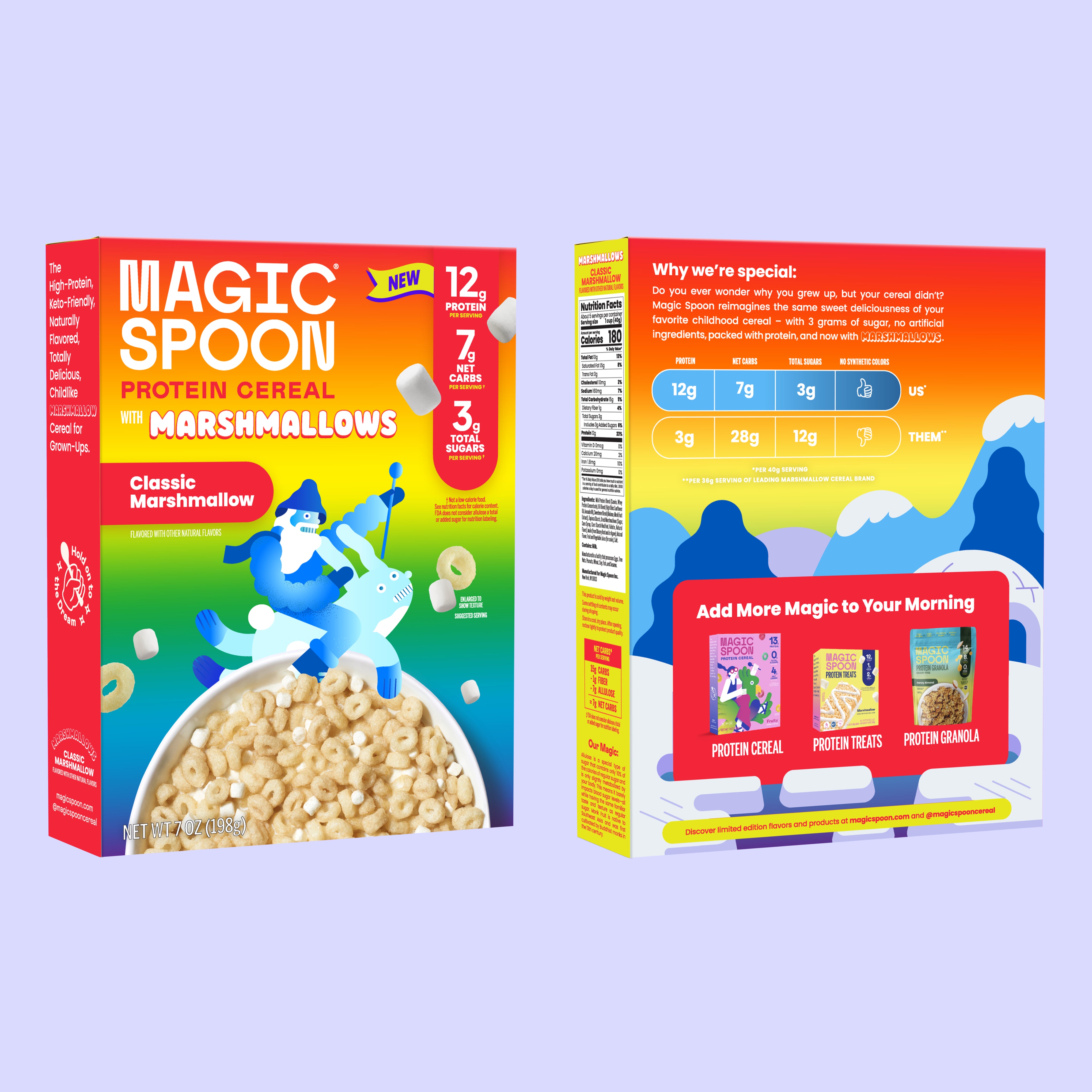 Classic Marshmallow - Protein Cereal with Marshmallows - View 2