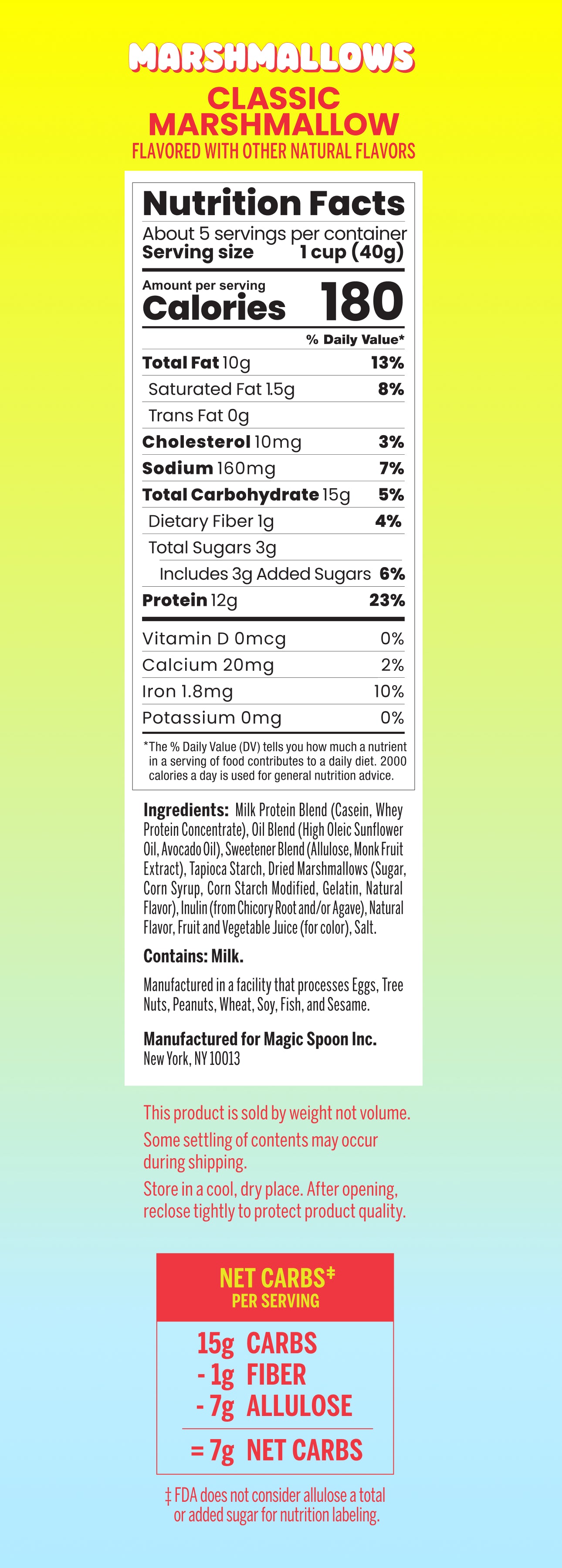 Classic Marshmallow - Protein Cereal with Marshmallows - View 4