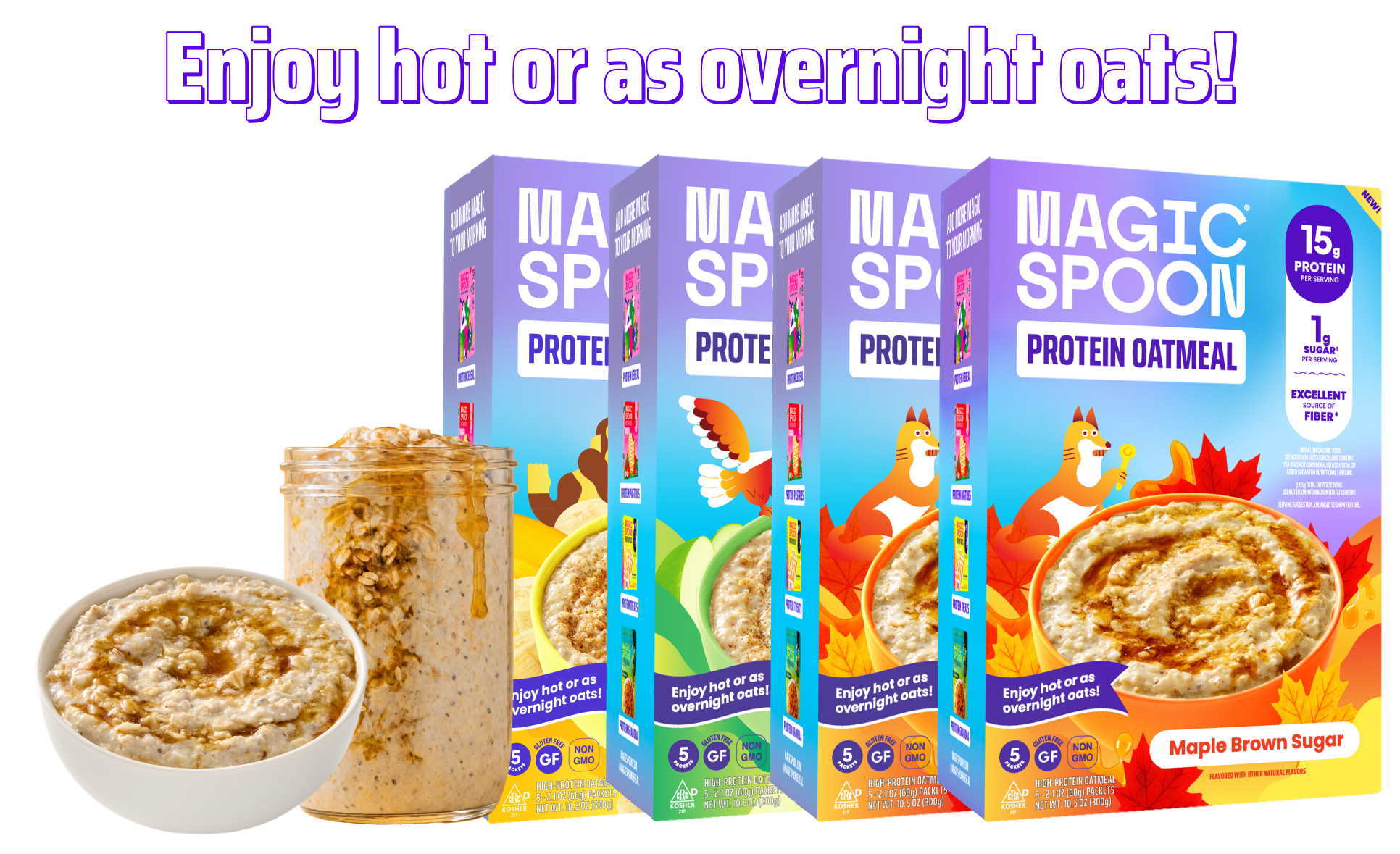 Oatmeal Variety 4 - 1 case (4 boxes)