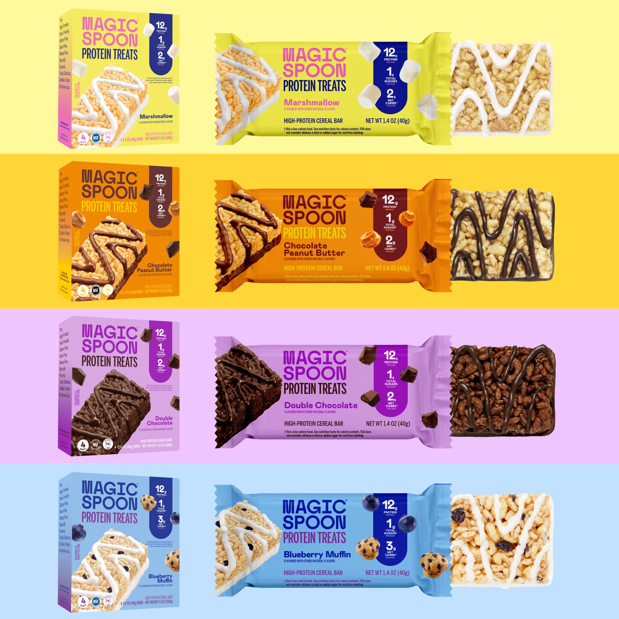 Variety 4 - 16 Cereal Treats (4 Boxes) - View 5