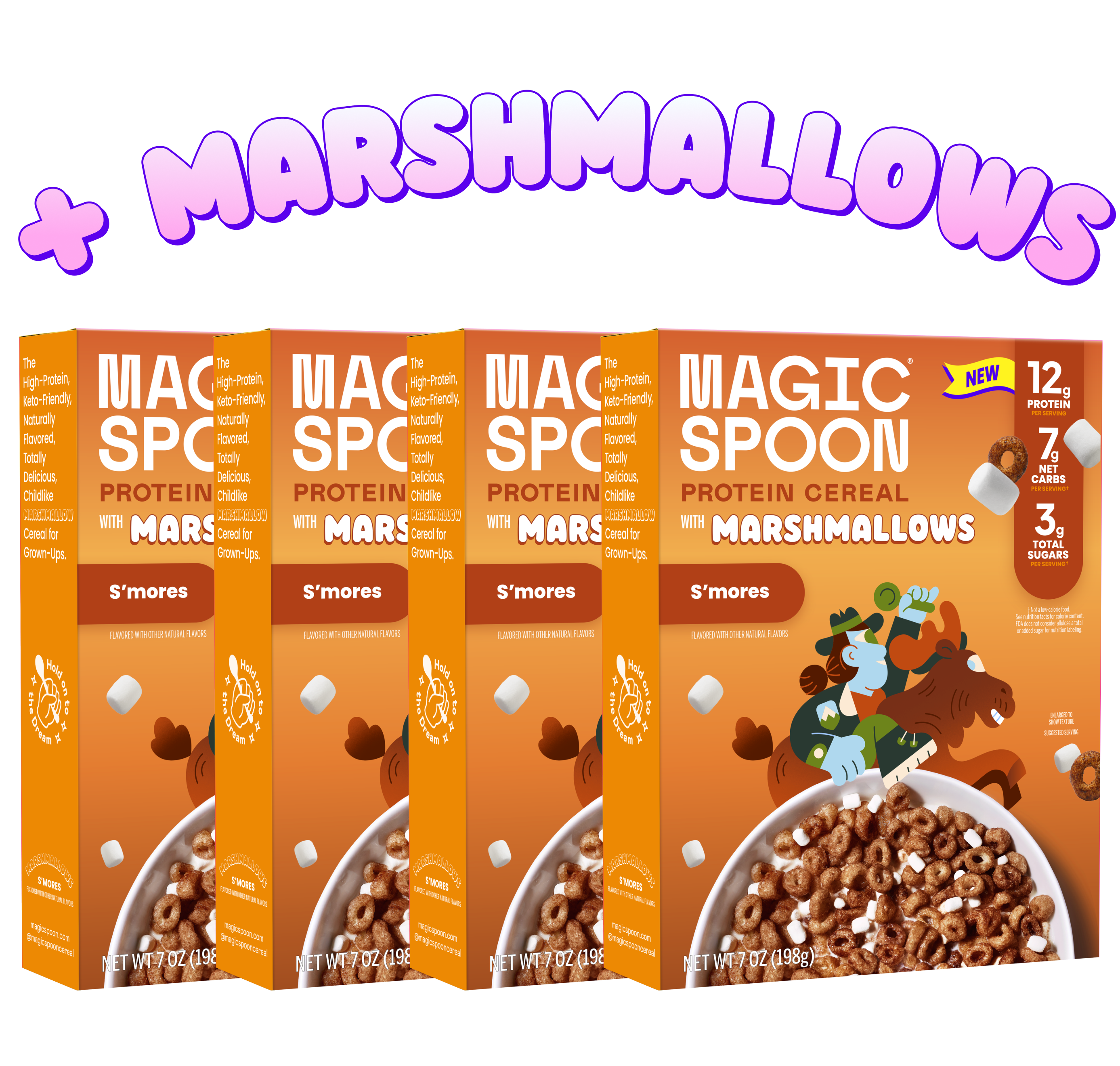 S'mores - Protein Cereal with Marshmallows