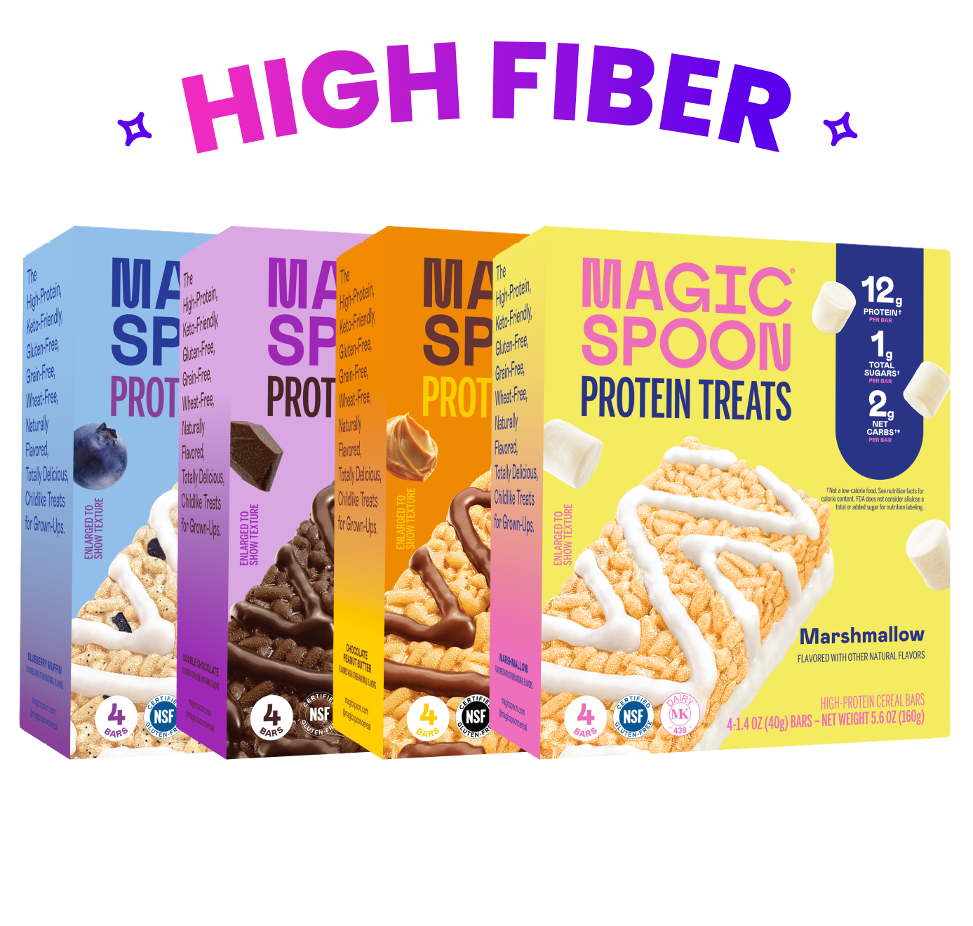 Variety 4 - 16 Cereal Treats (4 Boxes)