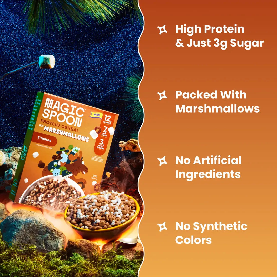 S'mores - Protein Cereal with Marshmallows - View 5
